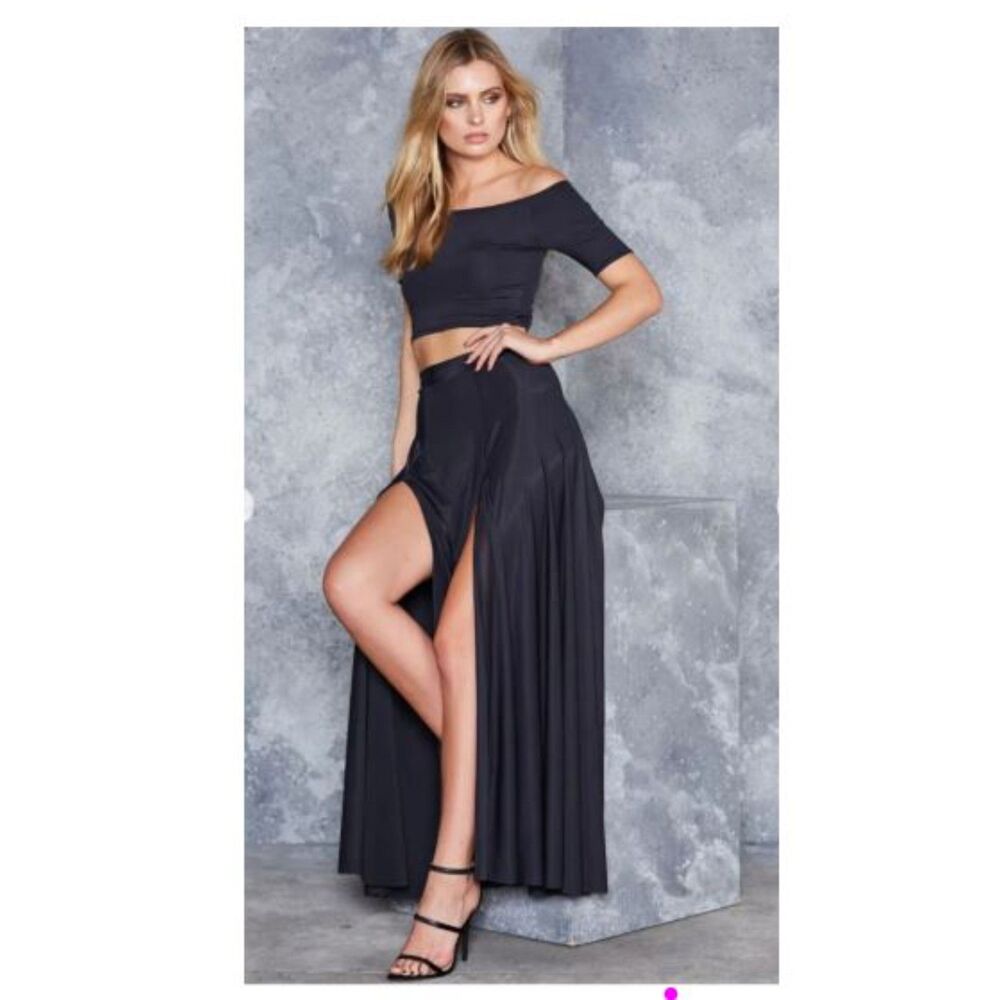 BlackMilk Sheer Split Skirt - Limited!